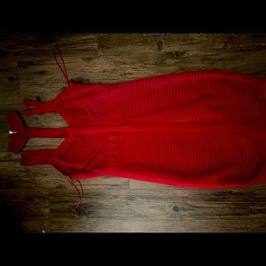 Guess bandage red dress